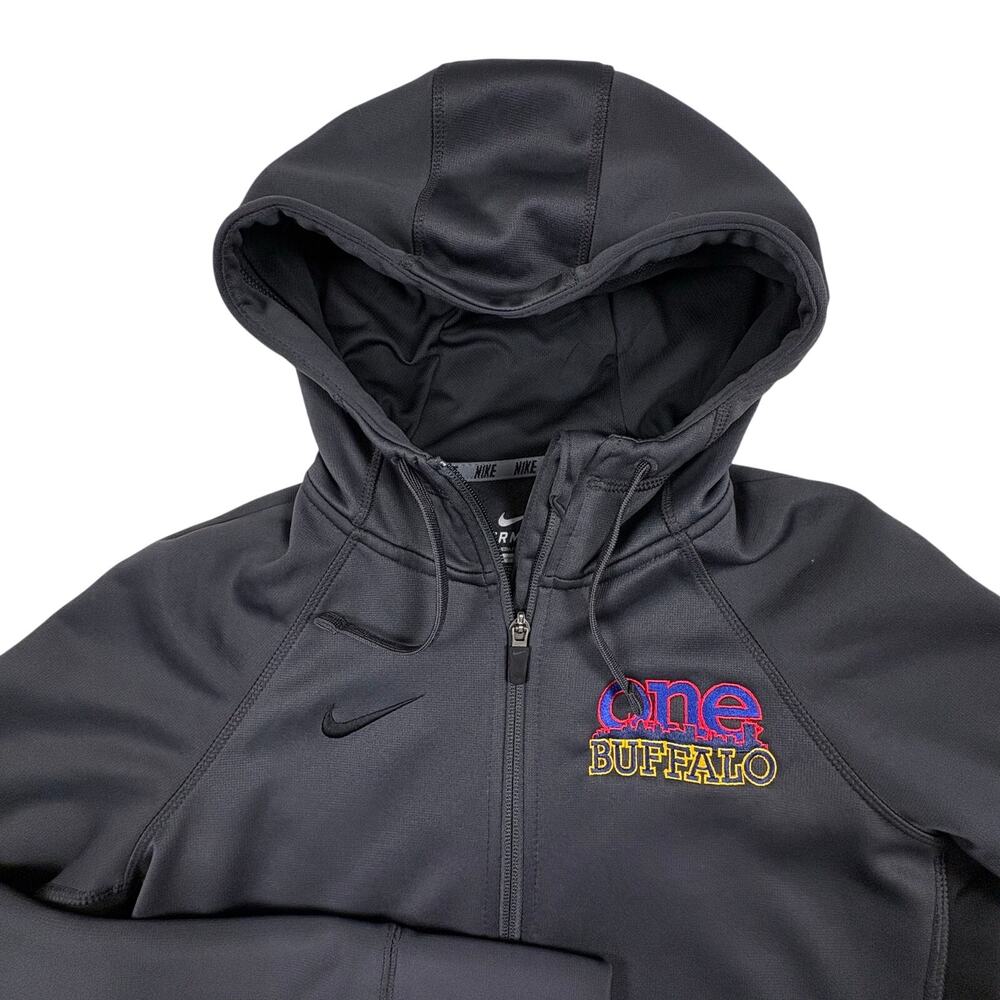 Nike Therma-FIT One Buffalo Zip Up Hoodie Women's XS Gray Bills Sabres